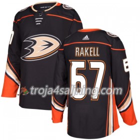Anaheim Ducks tröja Rickard Rakell 67 Adidas 2017-2018 Svart Authentic - NHL Tröjor Herr
